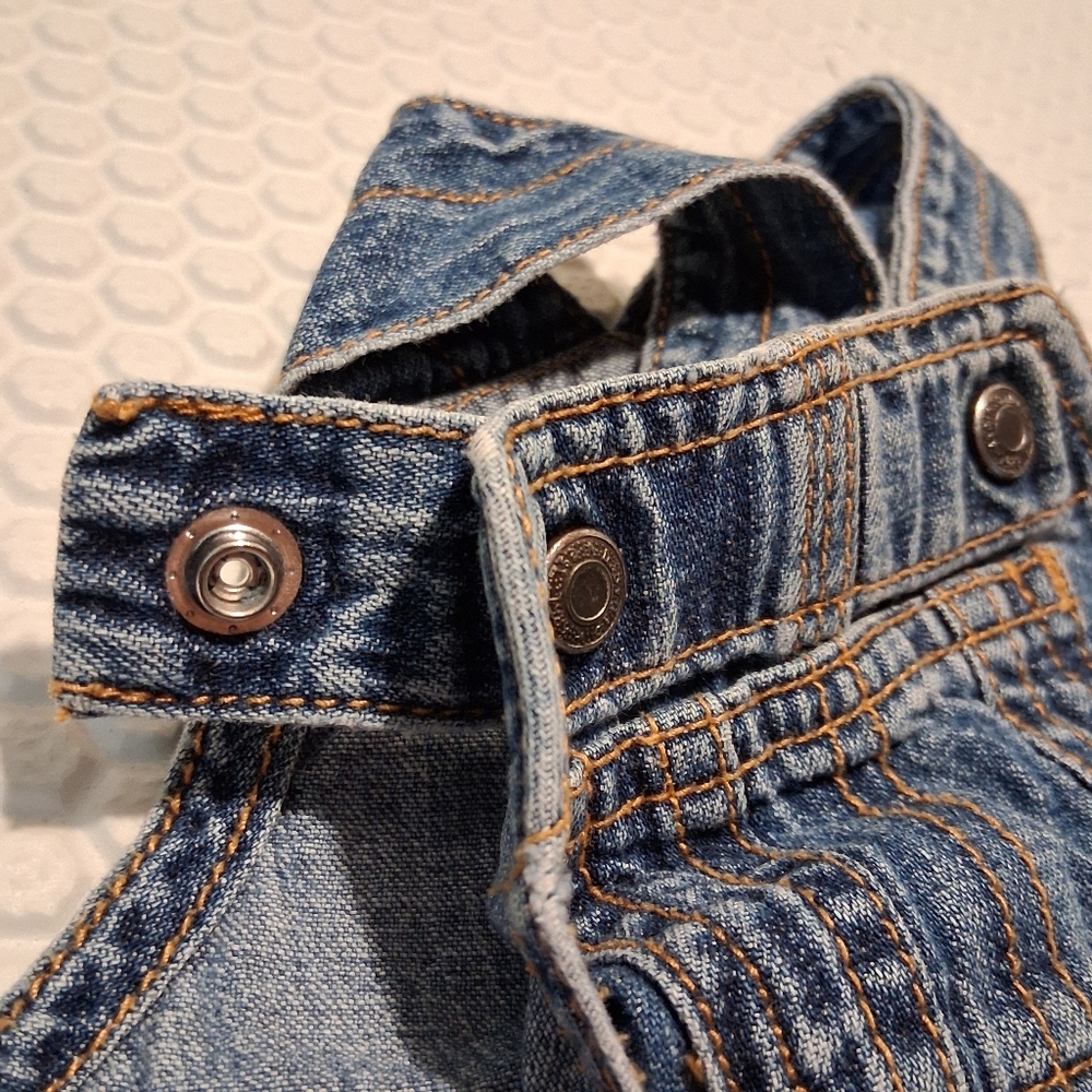 GAP & Gymboree | Denim Shorts & Pants Overalls | Baby Girl 0-3M - Picture 2 of 11